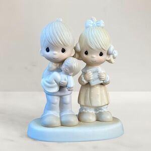 Vintage 1980 Precious Moments “Rejoicing with You” E-4724 Porcelain Figure